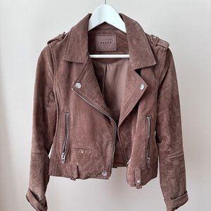 Blank NYC Suede Moto Jacket